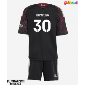 Liverpool Jeremie Frimpong #30 Dětské Alternativní dres komplet 2026-27 Krátký Rukáv (+ trenýrky)